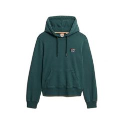 Bluza damska z kapturem Superdry Studios Loose. Zielone bluzy damskie Superdry, bez wzorów, bez ramiączek, z kapturem. Za 332.10 zł.