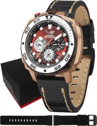 Zegarek Vostok Europe Zegarek męski Vostok Europe VK67-650E724 czarny. Czarne zegarki męskie Vostok Europe, bez wzorów. Za 2,990.00 zł.
