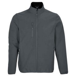 Męska Kurtka Soft Shell Falcon. Czerwone kurtki męskie SOL'S, m, bez wzorów, sportowe, bez kaptura. Za 272.99 zł.
