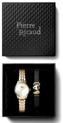 Zegarek damski Pierre Ricaud P21018.1113Q151.F złoty. Żółte zegarki damskie Pierre Ricaud, złote. Za 470.00 zł.