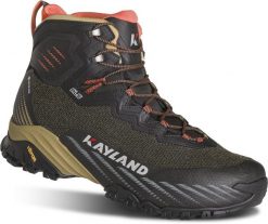 Buty trekkingowe męskie Kayland KAYLAND Buty DUKE MID GTX black ocher 43. Brązowe trekkingi męskie Kayland, bez zapięcia. Za 775.87 zł.