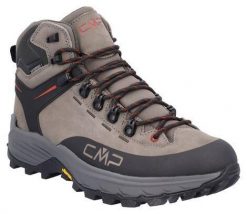 Buty trekkingowe męskie CMP Tytanus Mid WP terra Rust. Brązowe trekkingi męskie CMP, z materiału, bez zapięcia. Za 799.99 zł.
