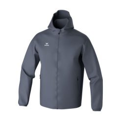 Kurtka wodoodporna Erima Liga Star. Szare kurtki męskie Erima, m, bez wzorów, retro, bez kaptura. Za 169.50 zł.