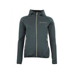 Kurtka damska Peak Mountain Polarshel Acampowz. Czarne kurtki sportowe damskie Peak Mountain, l, bez wzorów, bez ramiączek, bez kaptura, trekkingowe. W wyprzedaży za 226.50 zł.