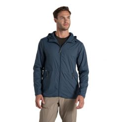 Męska Kurtka Dwustronna Ovis Nosilife. Niebieskie kurtki męskie Craghoppers, m, bez wzorów, z elastanu, z kapturem. Za 483.99 zł.