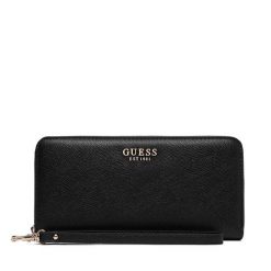 Portfel Guess. Czarne portfele damskie Guess. Za 294.99 zł.