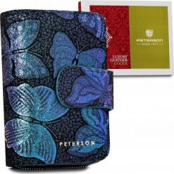 Peterson Skórzany portfel damski z systemem RFID Peterson NoSize. Portfele damskie Peterson. Za 132.56 zł.