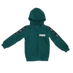 Puma Bluza Tape 67407313. Szare bluzy damskie Puma, bez wzorów, z bawełny, bez ramiączek, bez kaptura. Za 152.99 zł.