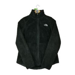 Kurtka polarowa TNF Osito dla kobiet. Czarne kurtki sportowe damskie The North Face, na zimę, s, bez wzorów, z materiału, bez ramiączek, bez kaptura, trekkingowe. Za 212.96 zł.