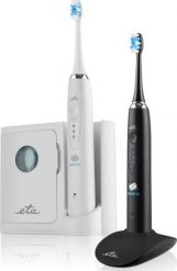 Szczoteczka Eta Sonetic Family Black/White. Białe szczoteczki elektryczne ETA. Za 229.51 zł.
