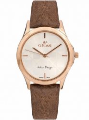 Zegarek Gino Rossi Zegarek damski G. Rossi MIROE 10513A-3C3 rosegold brąz. Zegarki damskie Gino Rossi, z brązu. Za 139.00 zł.