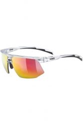 Okulary przeciwsłoneczne sportowe Aerios. Brązowe okulary przeciwsłoneczne damskie Uvex. Za 299.99 zł.