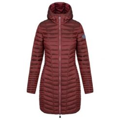 Płaszcz damski Loap Iliana Red. Czarne płaszcze damskie ZSPORT, na zimę, bez wzorów, sportowe, bez kołnierzyka, bez kaptura. Za 309.99 zł.