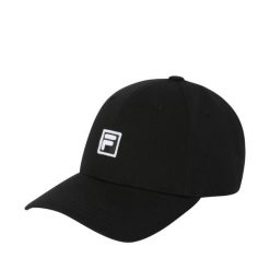 Czapka z daszkiem Fila Botad F-box 6 Panel. Czarne czapki damskie Fila, bez wzorów, z bawełny. Za 112.94 zł.