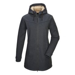 Damska parka z polaru Killtec GW 37. Niebieskie parki damskie KILLTEC, na zimę, bez wzorów, z polaru, bez kaptura. Za 524.20 zł.