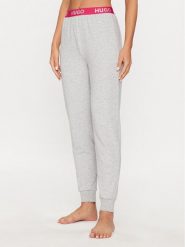 Hugo Spodnie piżamowe Sporty Logo 50490598 Szary Regular Fit. Szare piżamy damskie Hugo, bez wzorów, z bawełny, bez ramiączek. Za 329.99 zł.
