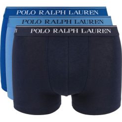 Polo Ralph Lauren 3-pack Bokserki Niebieski. Niebieskie bokserki męskie Polo Ralph Lauren, bez wzorów, z bawełny. Za 180.95 zł.