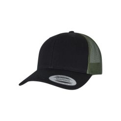 Czapka Trucker Flexfit Retro 2-Tone. Czarne czapki damskie FLEXFIT, bez wzorów, z bawełny, klasyczne. Za 86.50 zł.