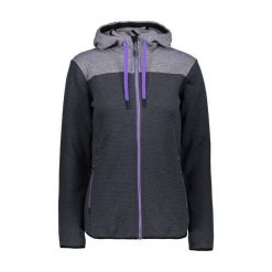 Bluza damska z kapturem CMP. Szare bluzy damskie CMP, l, bez wzorów, z materiału, eleganckie, bez ramiączek, z kapturem. Za 313.45 zł.