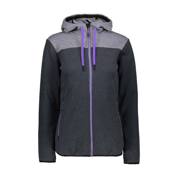 Bluza damska z kapturem CMP. Szare bluzy damskie CMP, l, bez wzorów, z materiału, eleganckie, bez ramiączek, z kapturem. Za 278.50 zł.