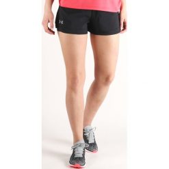 Under Armour Szorty Czarny. Czarne szorty damskie Under Armour, bez wzorów, z materiału. Za 194.95 zł.
