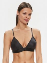 Calvin Klein Swimwear Góra od bikini KW0KW02281 Czarny. Czarne bikini Calvin Klein Swimwear, xl, bez wzorów, z syntetyku. Za 209.99 zł.