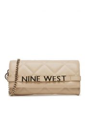 Nine West Torebka GLAR2 Beżowy. Brązowe torebki do ręki damskie Nine West, bez wzorów, z materiału, bez dodatków. Za 199.99 zł.