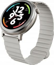 HiFuture smartwatch Aurora srebrny/silver HSSW11SL. Czerwone zegarki smartwatch HiFuture, bez wzorów. Za 302.48 zł.