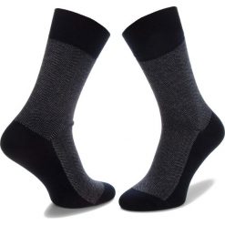 Skarpety Wysokie Unisex JOOP! - Herringbone Sock 900.076 Navy 3000. Niebieskie skarpetki damskie JOOP!, bez wzorów, z bawełny. Za 59.00 zł.