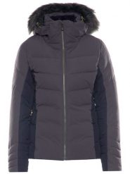 Salomon Kurtka narciarska Icetown LC1209200 Szary Regular Fit. Szare kurtki sportowe damskie Salomon, na zimę, m, bez wzorów, z syntetyku, bez ramiączek, bez kaptura, narciarskie. Za 1,279.00 zł.