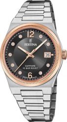 Zegarek Festina Zegarek damski Festina F20037-3 CYRKONIE srebrny. Szare zegarki damskie Festina, srebrne. Za 976.00 zł.