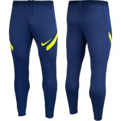 Spodnie Sportowe męskie Nike Dri-Fit Strike 21 Pant. Niebieskie spodnie sportowe męskie Nike, m, bez wzorów, z dresówki, do piłki nożnej, dri-fit (nike). Za 147.00 zł.
