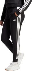 Adidas Spodnie damskie adidas Essentials 3-Stripes Fleece Slim czarno-białe JX2543 XL. Białe spodnie dresowe damskie Adidas, bez wzorów, sportowe. Za 218.59 zł.