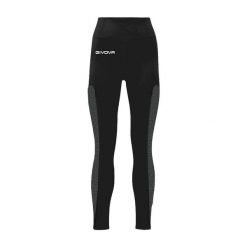 Damskie legginsy Givova. Czarne legginsy damskie Givova, bez wzorów, z elastanu. Za 271.99 zł.