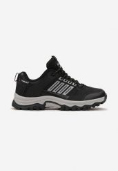 Czarno-Szare Sznurowane Buty Sportowe przed Kostkę Librena. Czarne buty sportowe męskie Born2be, bez wzorów, przed kostkę, bez zapięcia. Za 129.99 zł.