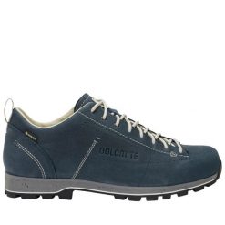 Buty Dolomite 54 LOW FG GTX BLUE NAVY. Niebieskie obuwie trekkingowe damskie Dolomite, z gore-texu, bez zapięcia. Za 431.00 zł.