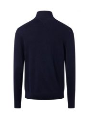 Tommy Hilfiger kardigan z zawartością kaszmiru Mężczyźni Bawełna niebieski, M. Niebieskie swetry męskie Tommy Hilfiger, m, bez wzorów, z bawełny, bez kołnierzyka, bez ramiączek. Za 479.95 zł.