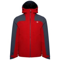 Diluent Dare 2B męska turystyczna kurtka przeciwdeszczowa. Brązowe kurtki męskie Dare 2B, l, bez wzorów, sportowe, bez kaptura. W wyprzedaży za 299.99 zł.