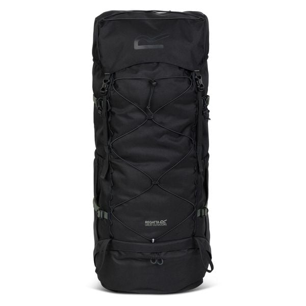 Plecak Survivor 5 85L. Szare plecaki męskie Regatta, bez wzorów, z materiału. Za 379.99 zł.