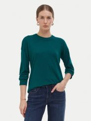 Liu Jo Sweter WF6418 MA16R Zielony ciemny Regular Fit. Zielone swetry nierozpinane damskie Liu Jo, m, bez wzorów, z wiskozy, bez kołnierzyka, bez ramiączek. Za 469.99 zł.