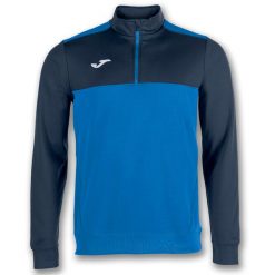 Bluzka z pół zamkiem Joma Winner. Niebieskie bluzy męskie Joma, m, bez wzorów, sportowe, bez ramiączek, bez kaptura. Za 169.50 zł.
