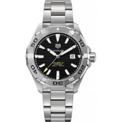 ZEGAREK TAG HEUER AQUARACER WAY2010.BA0927. Czarne zegarki męskie TAG HEUER, bez wzorów, z koronki, szklane. Za 8,860.00 zł.