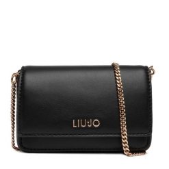Torebka Liu Jo. Czarne torebki do ręki damskie Liu Jo, bez wzorów, bez dodatków. Za 339.99 zł.