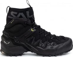 Buty trekkingowe męskie Salewa Wildfire Edge Mid Gtx czarne r. 47. Czarne trekkingi męskie Salewa, bez zapięcia. Za 964.42 zł.
