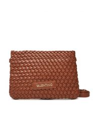 Valentino Torebka Shantel VBS8Y617 Brązowy. Brązowe listonoszki damskie Valentino, bez wzorów, ze skóry, bez dodatków. Za 279.99 zł.