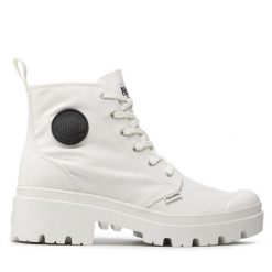 Trapery Palladium. Białe trapery damskie Palladium, bez zapięcia. Za 529.99 zł.