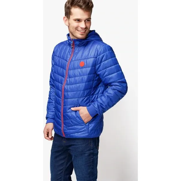 Timberland Kurtka Skye Peak Thermofibre Hooded Jacket Cls , niebieski, rozmiar M. Niebieskie kurtki męskie Timberland, m, bez wzorów, z materiału, bez kaptura. W wyprzedaży za 589.99 zł.