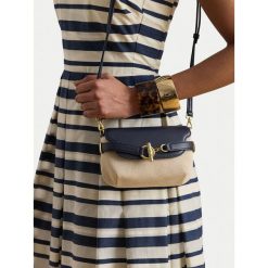 Torebka LAUREN RALPH LAUREN. Niebieskie listonoszki damskie Lauren Ralph Lauren, bez wzorów, bez dodatków. Za 1,170.99 zł.