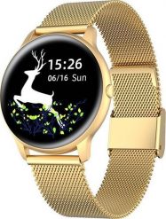 Smartwatch Gino Rossi SW015-5 Złoty (15696-uniw). Żółte zegarki smartwatch Gino Rossi, bez wzorów. Za 196.90 zł.