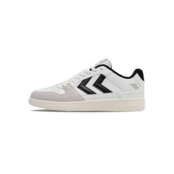 Sneakersy Hummel St. Power PLay PL. Białe obuwie sportowe damskie Hummel, bez wzorów, bez zapięcia, tenisowe. Za 303.00 zł.